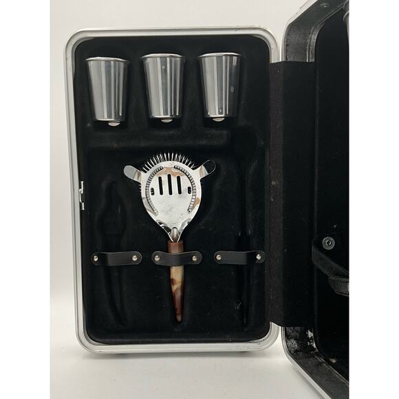 Platt Travel Bar Case Set includes key and most accessories - Picture 3 of 11